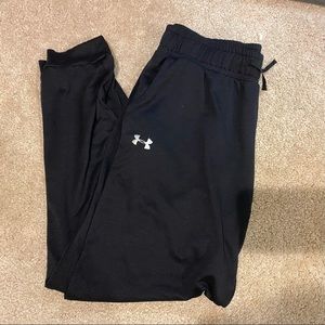 Black Under Armour Joggers, size M